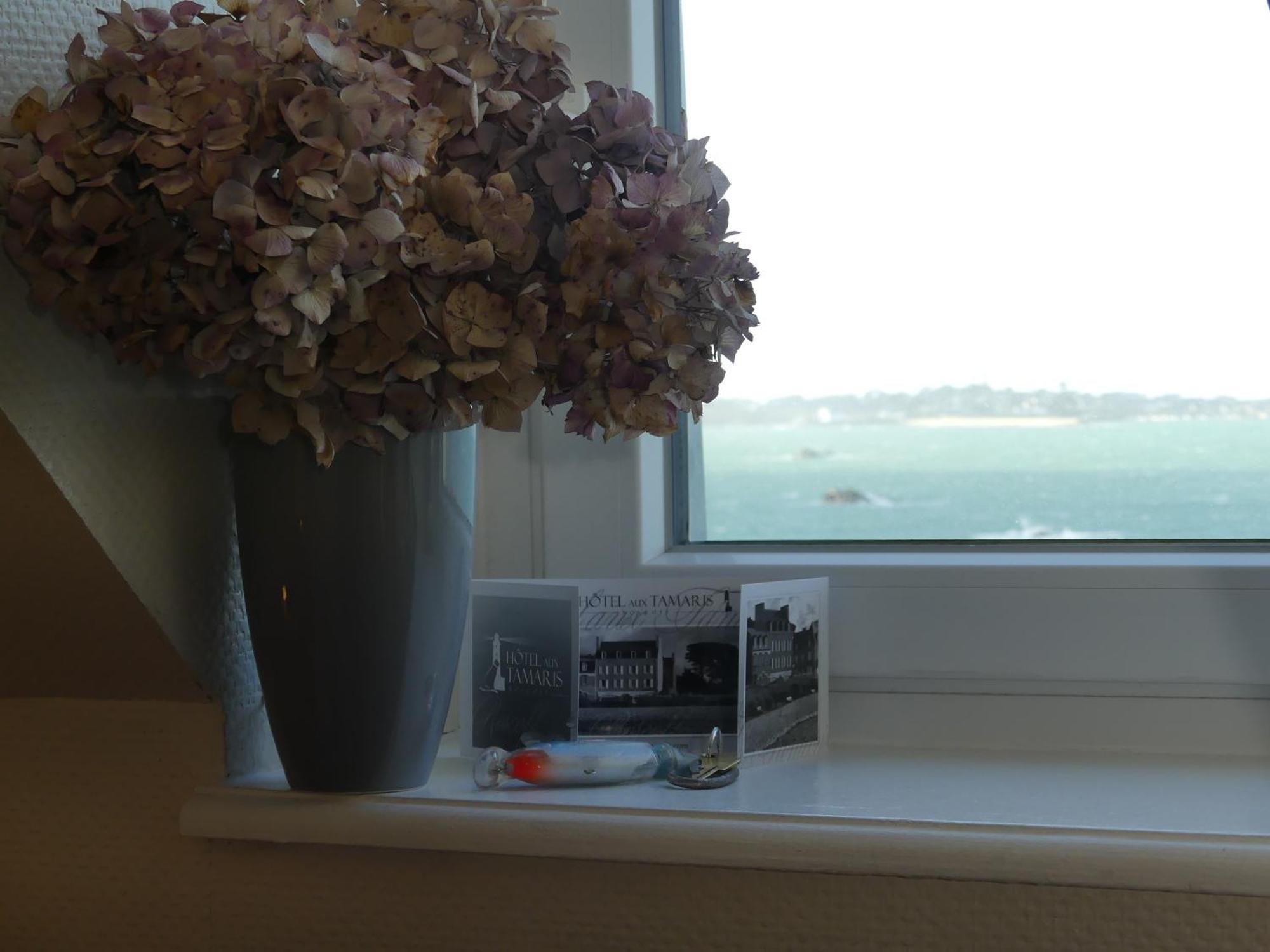 Hotel Aux Tamaris - Vue Mer Roscoff Eksteriør bilde