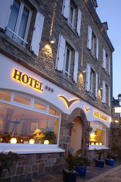 Hotel Aux Tamaris - Vue Mer Roscoff Eksteriør bilde