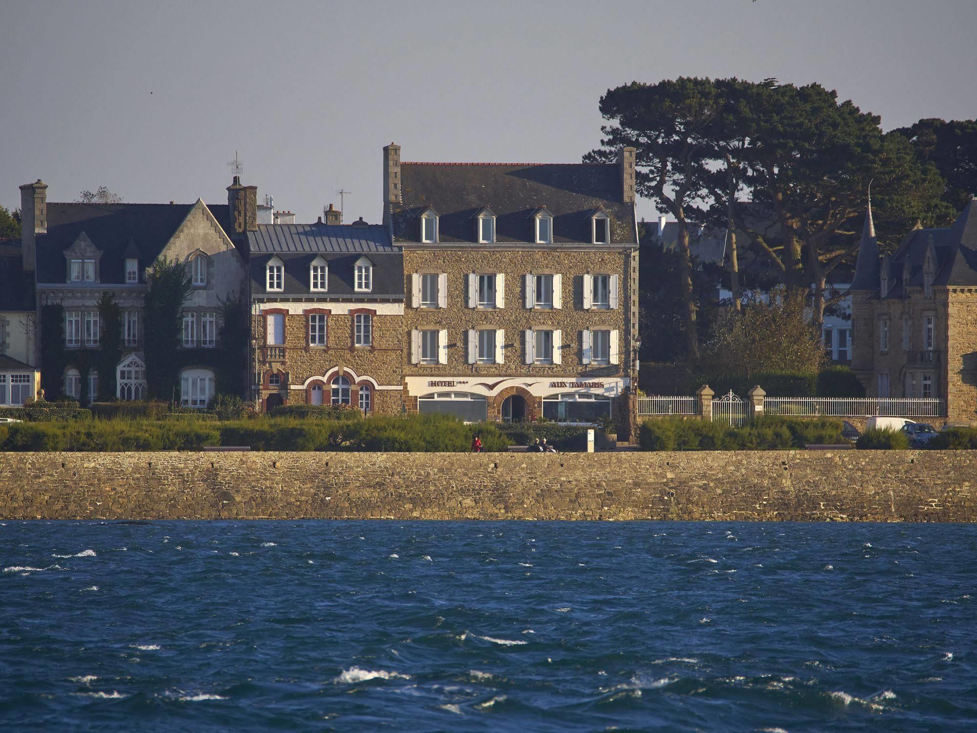 Hotel Aux Tamaris - Vue Mer Roscoff Eksteriør bilde