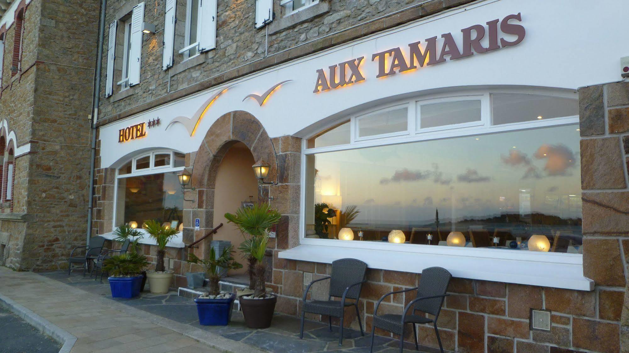 Hotel Aux Tamaris - Vue Mer Roscoff Eksteriør bilde